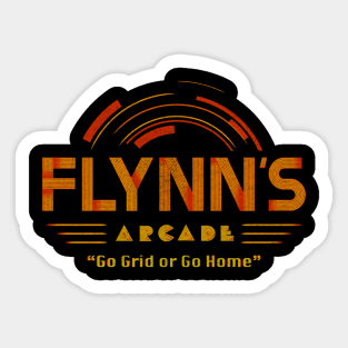 Flynn's Arcade Sticker